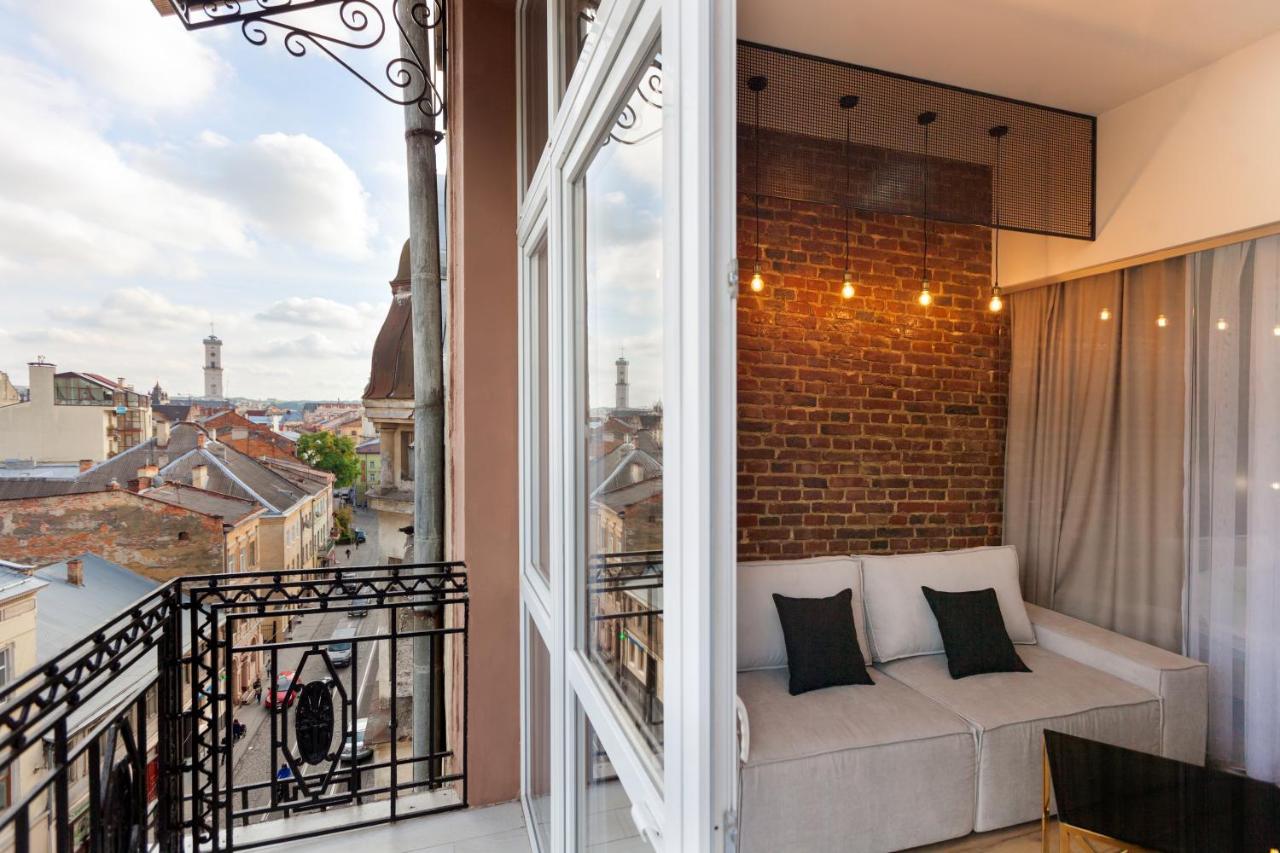 Leogrand Apartments On Khmelnytskoho 11 Lviv Eksteriør bilde